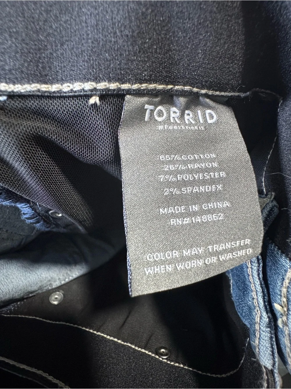 torrid Mid Wash Flare Jeans with Button Fly
